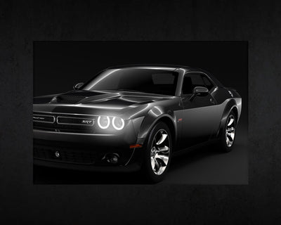 Dodge Challenger Demon Neon Sign