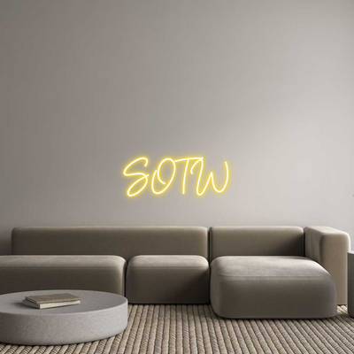 Custom Name Neon Sign SOTW
