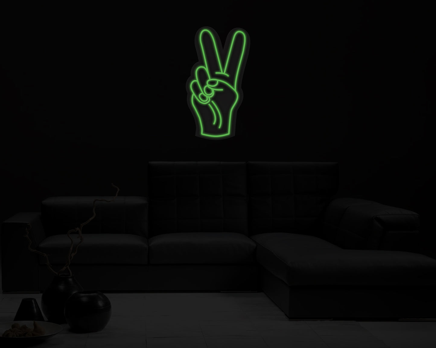 Peace Neon Sign