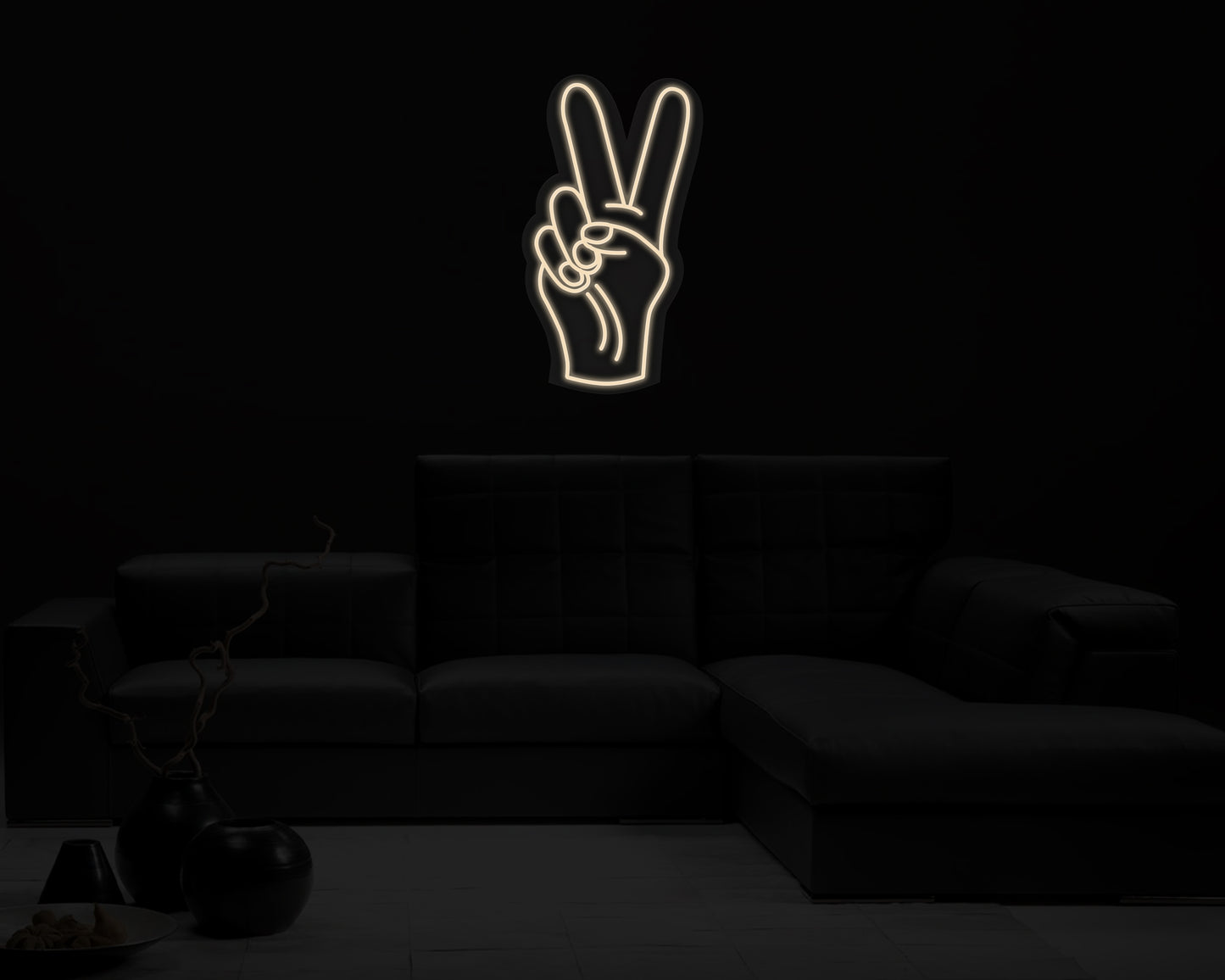 Peace Neon Sign