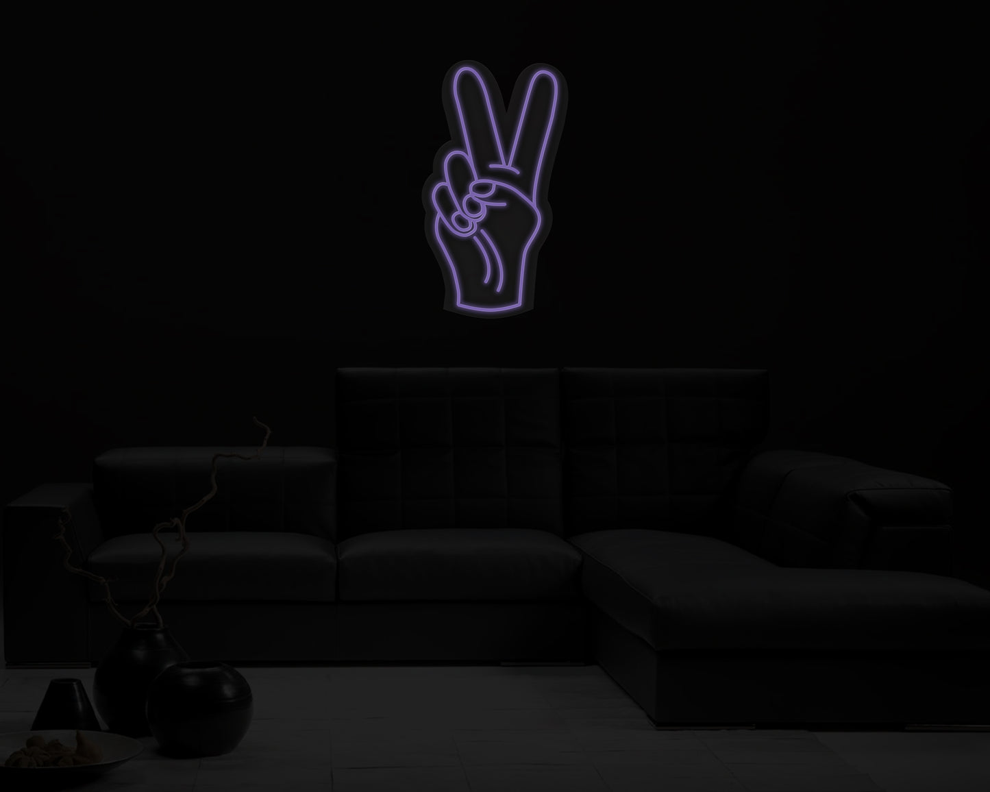 Peace Neon Sign