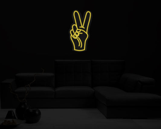 Peace Neon Sign