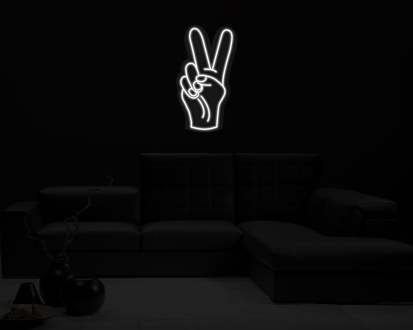 Peace Neon Sign