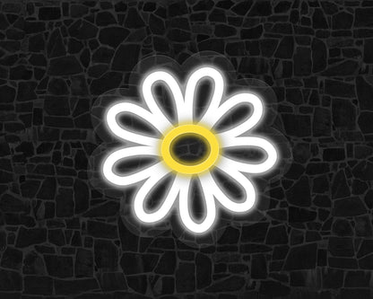 Neon Daisy Neon Sign