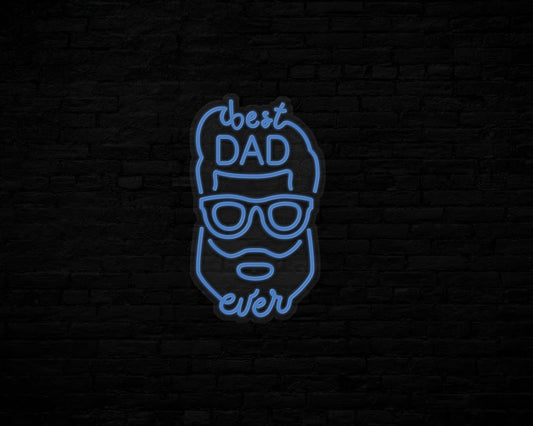 Super Dad Neon Sign