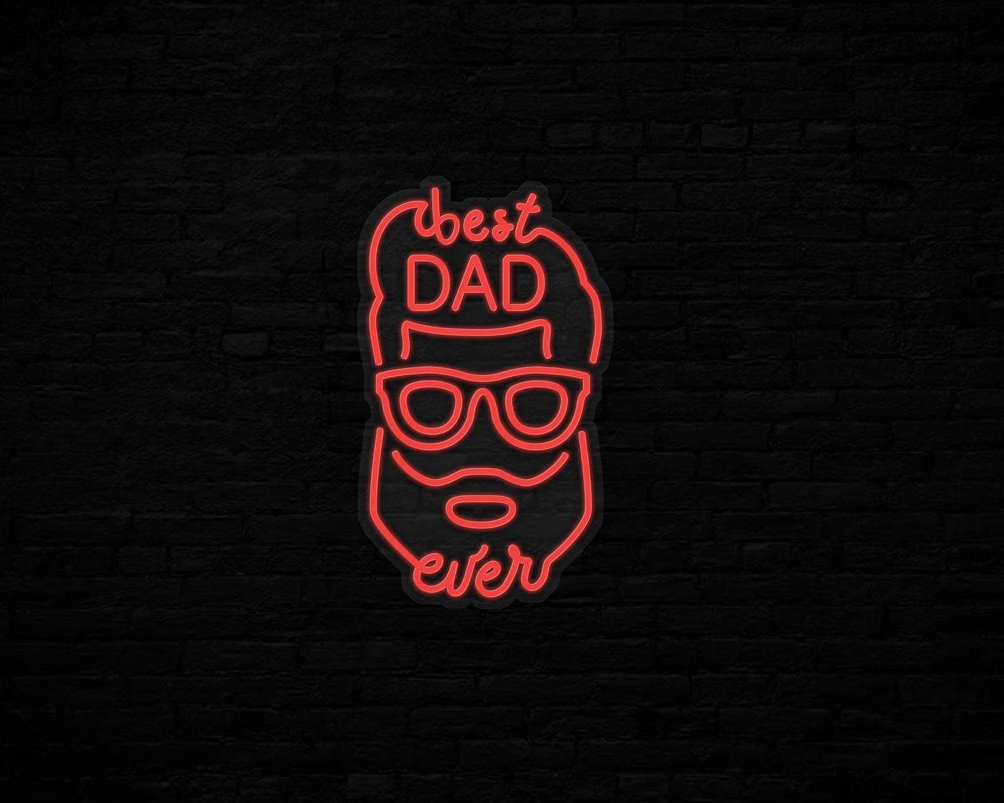 Super Dad Neon Sign