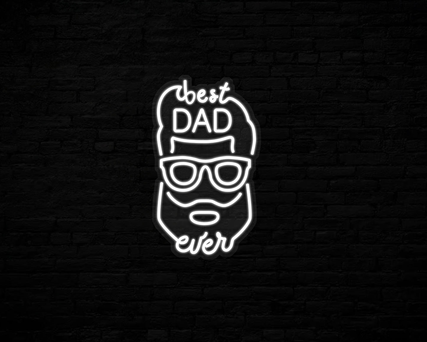Super Dad Neon Sign