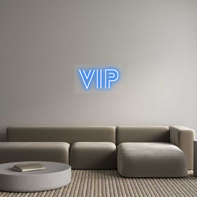 Custom Name Neon Sign VIP