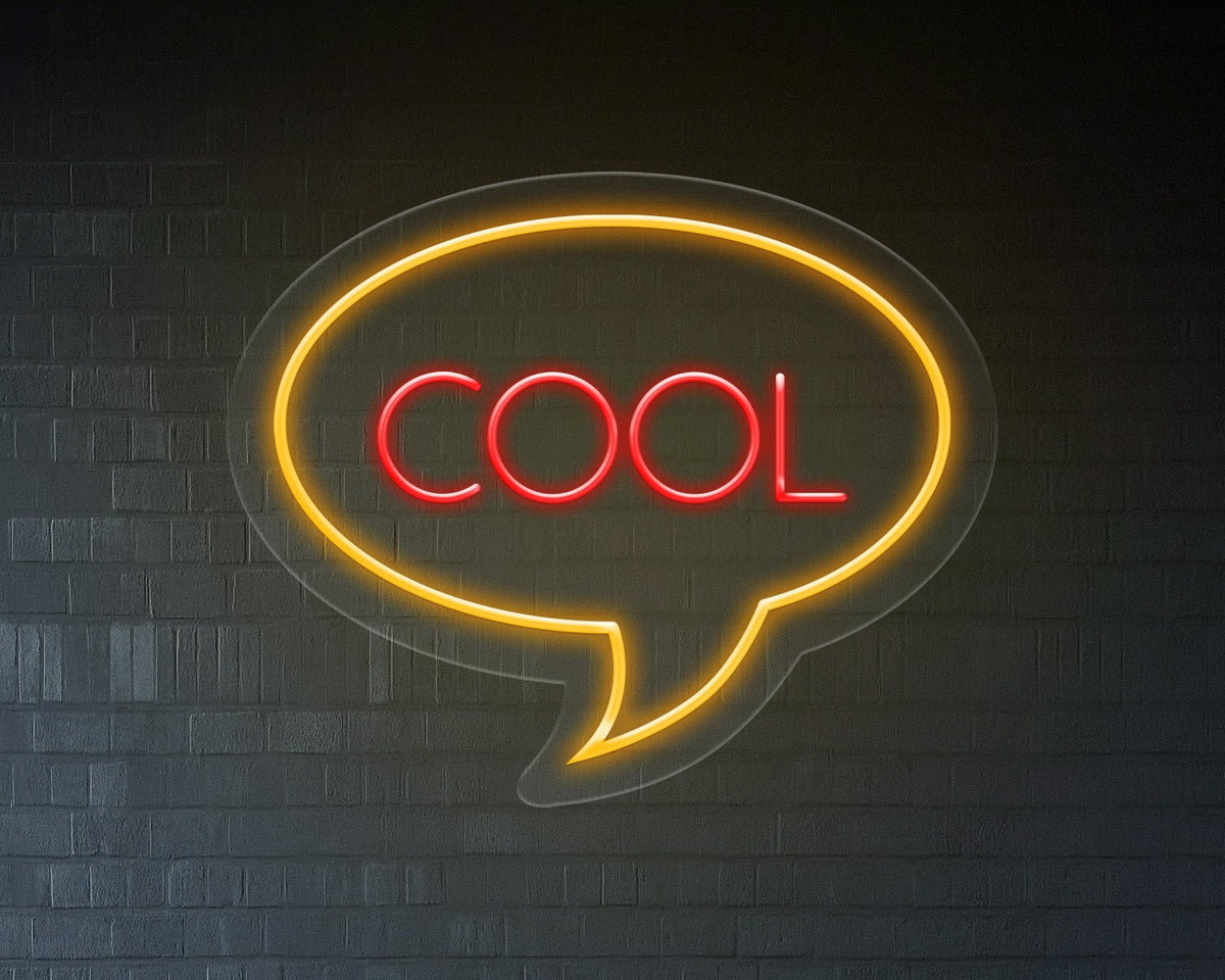 Cool A Sign COOL Neon Sign
